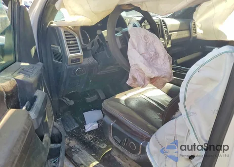 2017 Ford F250 Platinum из США, поврежденный, VIN 1FT7W2BT9HEB90198